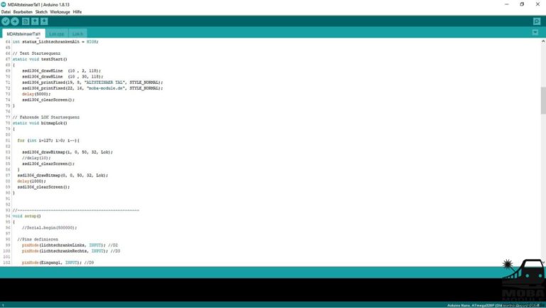 hardware software programmmodellbahn mini diorama altsteinaer tal moba module