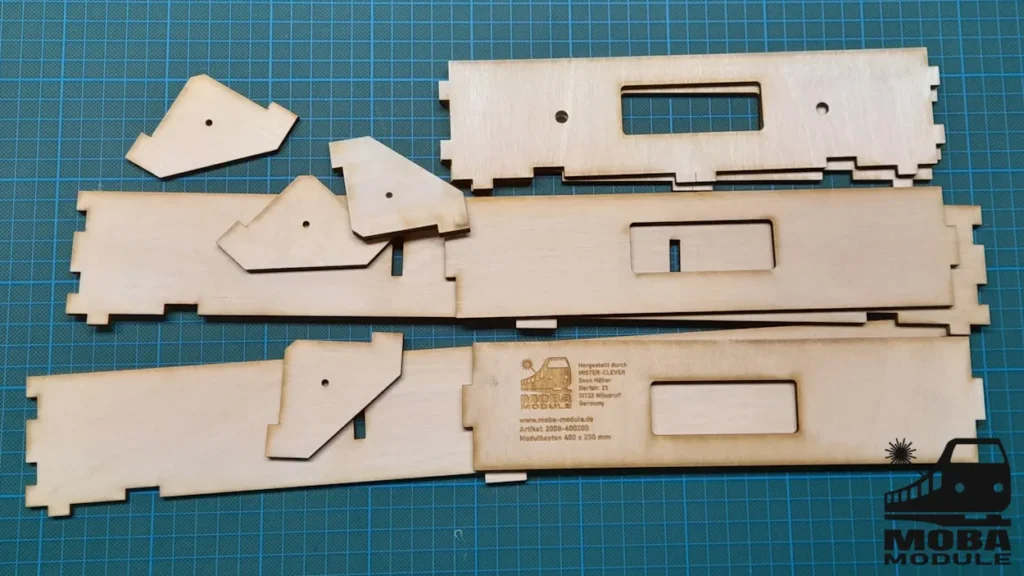 Modellbahn Modul Bausatz Sonder MOBA Module