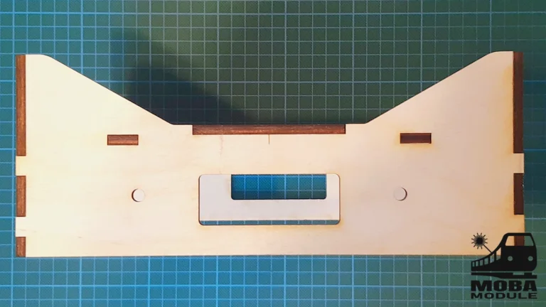 Modulprofil Spur N Flach Auf Einschnitt Modelleisenbahn MOBA Module