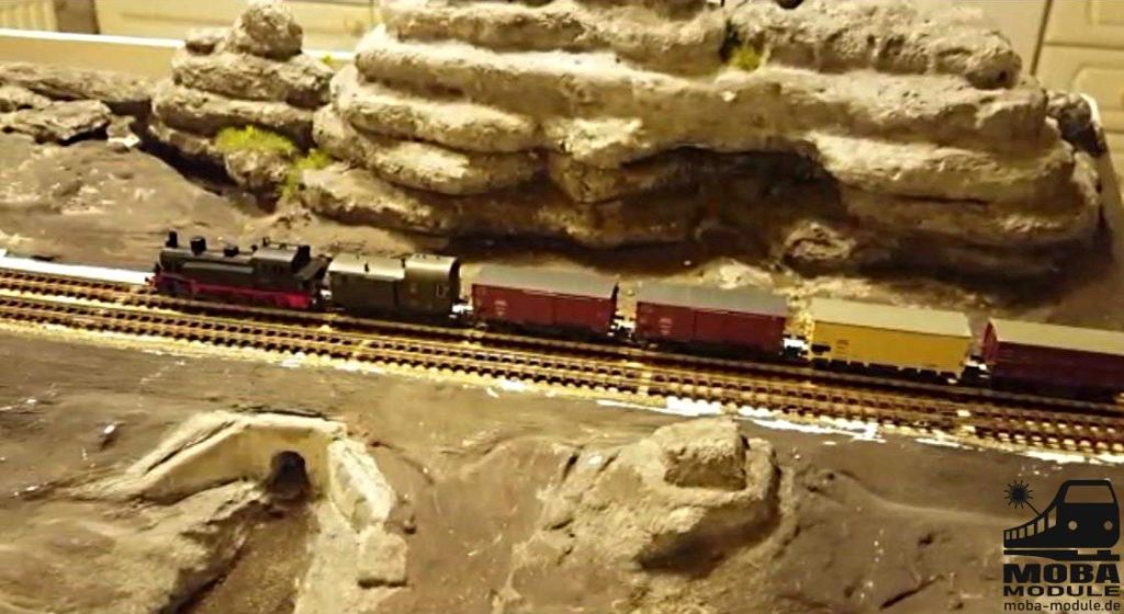 Modellbahn Fußbrett Modul Kit – Offene Oberseite, 1200 Mm Lang