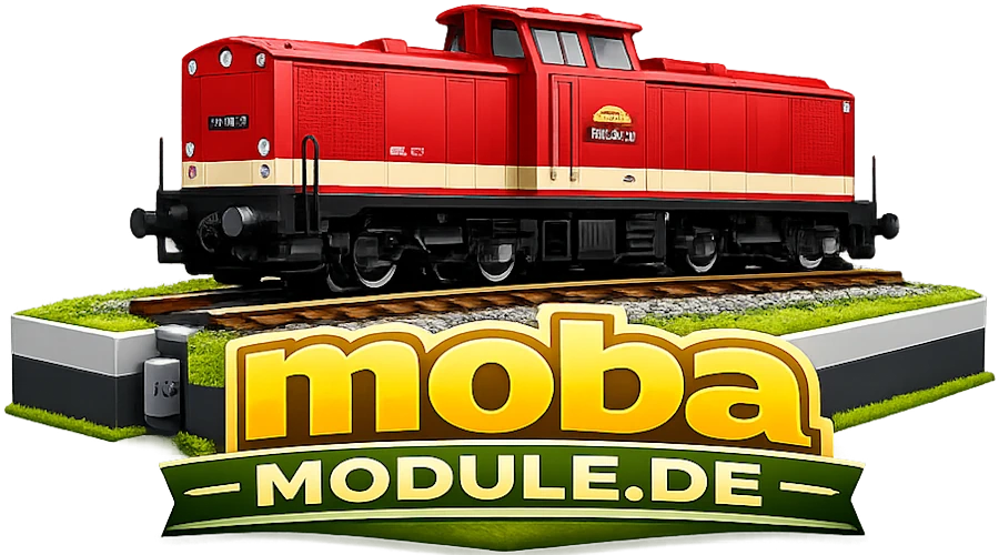 Modellbahn Module Diorama Lasercut